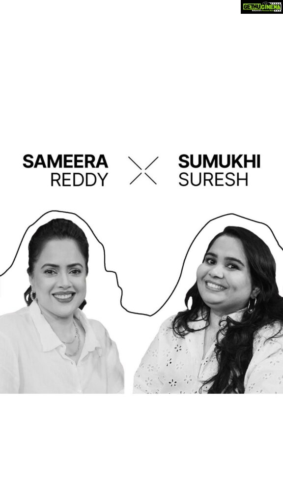 Sameera Reddy Instagram - Body Positive & beyond🙌🏻Kicking off a brand new season of Limitless with @sumukhisuresh 💫 Westside celebrates 25 years with more style. We bring you diverse journeys and a look behind the scenes with the people and stories that make Westside what it is today!