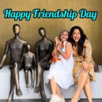 Sameera Reddy Instagram - Tag That friend who knows what’s best for you 👀😅😂 #happyfriendshipday ❤️Messy Mama & Sassy Saasu