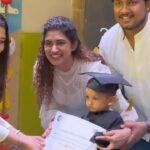 Sameera Sherief Instagram – Definitely a special day & moment in our lives. Arhaan’s Graduation Ceremony 🧑‍🎓 
@ekamearlylearning has given me the best moments n memories for life ❤️❤️❤️