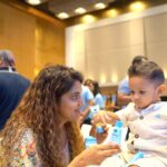 Sameera Sherief Instagram – It’s such a happy day for me. I had the incredible opportunity to attend the exclusive launch event of Parachute Advansed Baby. Attending the panel discussion with Pediatrician Dr. Amulya Mysore Marico’s Chief R&D Officer, Dr. Shilpa Vora, along with 50+moms was the highlight of the day. 
I learnt all about the main ingredient present in every product of the Parachute Advansed Baby range, i.e. 100% Virgin Coconut Oil, and its numerous benefits for baby’s growth and development. 
I also received a hamper from @parachuteadvansedbaby that included the entire range of doctor certified newborn safe products. Now that I am aware of how these products will contribute to baby’s height and weight gain and strengthening bones and muscles, I can’t wait to add these products to our daily routine. 
#ParachuteAdvansedBaby #Growbabygrow #launchevent #Babyproductrange #virgincoconutoil #Growthmilestone #babycarerange #BestBabyProducts