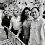 Sameksha Instagram - when you click coloured pictures, you capture clothes and when you click black and white … you capture souls …. Thanks @vibhukashyap 📷 for this beautiful click with my pillars of strength @vikramkhakhar @bedisaveena #pritamathalve location: SSO productions office Cafe’ Carter Road
