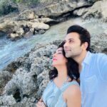 Sameksha Instagram - My forever man … I wish we are together in every lifetime beyond time and space . Destiny has written this beautiful script and it was waiting all the while for its dream cast. Now we both the kind of people we are , we are so deeply involved playing our roles to the hilt. I am so thankful for this day and for playing the role of your forever woman. Happy Anniversary my love. Love you beyond galaxies and stars. #happyanniversary @itsshaeloswal ❤️ #hellocovershaeloswal