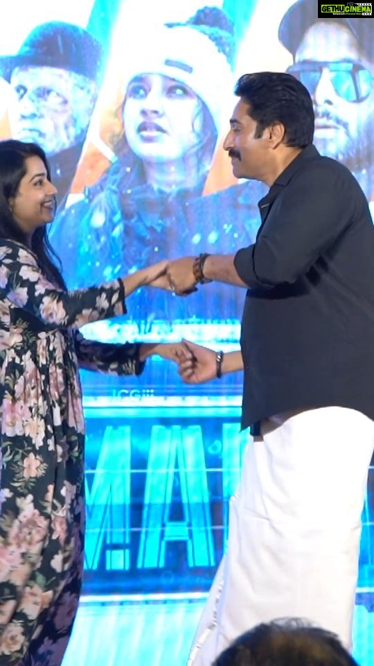 Samskruthy Shenoy Instagram - Samskruthy shenoy Fan Moments With Rahman🥰 @rahman_actor @samskruthysam Vc @_vishnu_poovathinkal_ #samskruthishenoy #samskruthy #rahman #dance