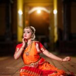 Samskruthy Shenoy Instagram – Janaki jaane 🧡❤🧡
PC – @imagiophotography_official 
MUA – @beleza_studio_academy @aswathi_sasidharan__ 
#bharatanatyam #janakijaane #dancelife #classicaldance #cochin #tirumaladevaswom #tdtemplemattanchery Cochin Thirumala Devaswom