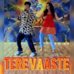 Samskruthy Shenoy Instagram – Tere vaaste ❤ Going with the trend 💃
Dancing with @anu_omkara after a long time😍💃#terevaaste #zarabachkezarahatke #trending #trendingreels #vickykaushal #saraalikhan #bollywood 
#lovefordance