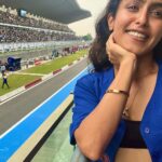 Samyuktha Hegde Instagram - Moto GP India 2023🏍️🏁 Met some cool people, got to see the race, the pit, the riders from soo up close, what an exciting weekend this was #motogpindia #motogp Buddh International Circuit