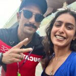 Samyuktha Hegde Instagram – Moto GP India 2023🏍️🏁
Met some cool people, got to see the race, the pit, the riders from soo up close, what an exciting weekend this was

#motogpindia #motogp Buddh International Circuit