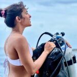 Samyuktha Hegde Instagram - Island vibes 🏝️and scuba dives 🤿 With every plunge, excitement smiles 😊 #scubadiving #thailand #islandgirl Koh Tao, Thailand
