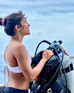 Samyuktha Hegde Instagram - Island vibes 🏝️and scuba dives 🤿
With every plunge, excitement smiles 😊

#scubadiving #thailand #islandgirl