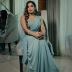 Samyuktha Shanmughanathan Instagram - Out of the blue… mUa : @samanthajagan Photography: @zerogravityphotography