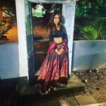 Samyuktha Shanmughanathan Instagram - Happpppy happy Diwali 🪔 wishing you laughter and fun to cheer your days this festive season ♥️ Outfit deets : @ri_ritukumar