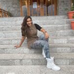 Samyuktha Shanmughanathan Instagram - Hill station vibes ♥️🤗