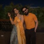 Samyuktha Shanmughanathan Instagram - When we randomly bump into each other and are wearing the same colour, it's cue to shoot a reel 😀🤗 @samyuktha_shan #privateparty #don #bbjodigal