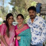 Samyuktha Shanmughanathan Instagram – Happy happy anniversary ♥️♥️
@khushsundar mam and sundar C Sir !  #powercouple 💥💥