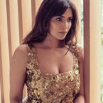 Samyuktha Shanmughanathan Instagram - Brown aesthetics Designer : @shilpavummiti Make up : @prakatwork Hair : @motwanikiara Photography : @imthefashionfellow