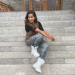 Samyuktha Shanmughanathan Instagram - Hill station vibes ♥️🤗
