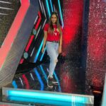 Samyuktha Shanmughanathan Instagram - There are no downers in running or in life,as long as you keep moving. Run baby run 🏃🏻‍♀️ on @zeetamizh today