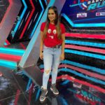 Samyuktha Shanmughanathan Instagram - There are no downers in running or in life,as long as you keep moving. Run baby run 🏃🏻‍♀️ on @zeetamizh today