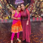 Samyuktha Shanmughanathan Instagram – BB Jodigal grand finale ! Thank u @vijaytelevision ♥️! @meramyakrishnan & @actornakkhul for being the best judges ever, and all my lovely co contestants . And @manichandra_official for tirelessly working on our concepts and his entire team of dancers who always motivated us! Just an amazing vibe ♥️ awesome memories made