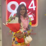 Samyuktha Shanmughanathan Instagram - DXB day 3 My interview with @894tamilfm dxb! Was so much fun ♥️ Dubai, United Arab Emiratesدبي