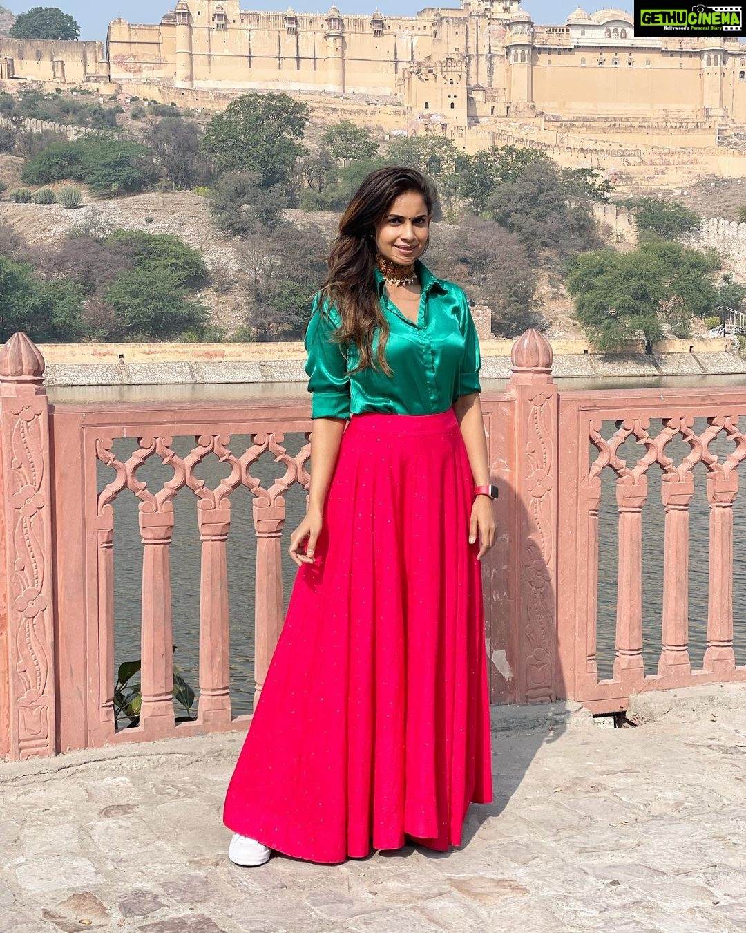 Samyuktha Shanmughanathan Instagram - Jaipur ♥️