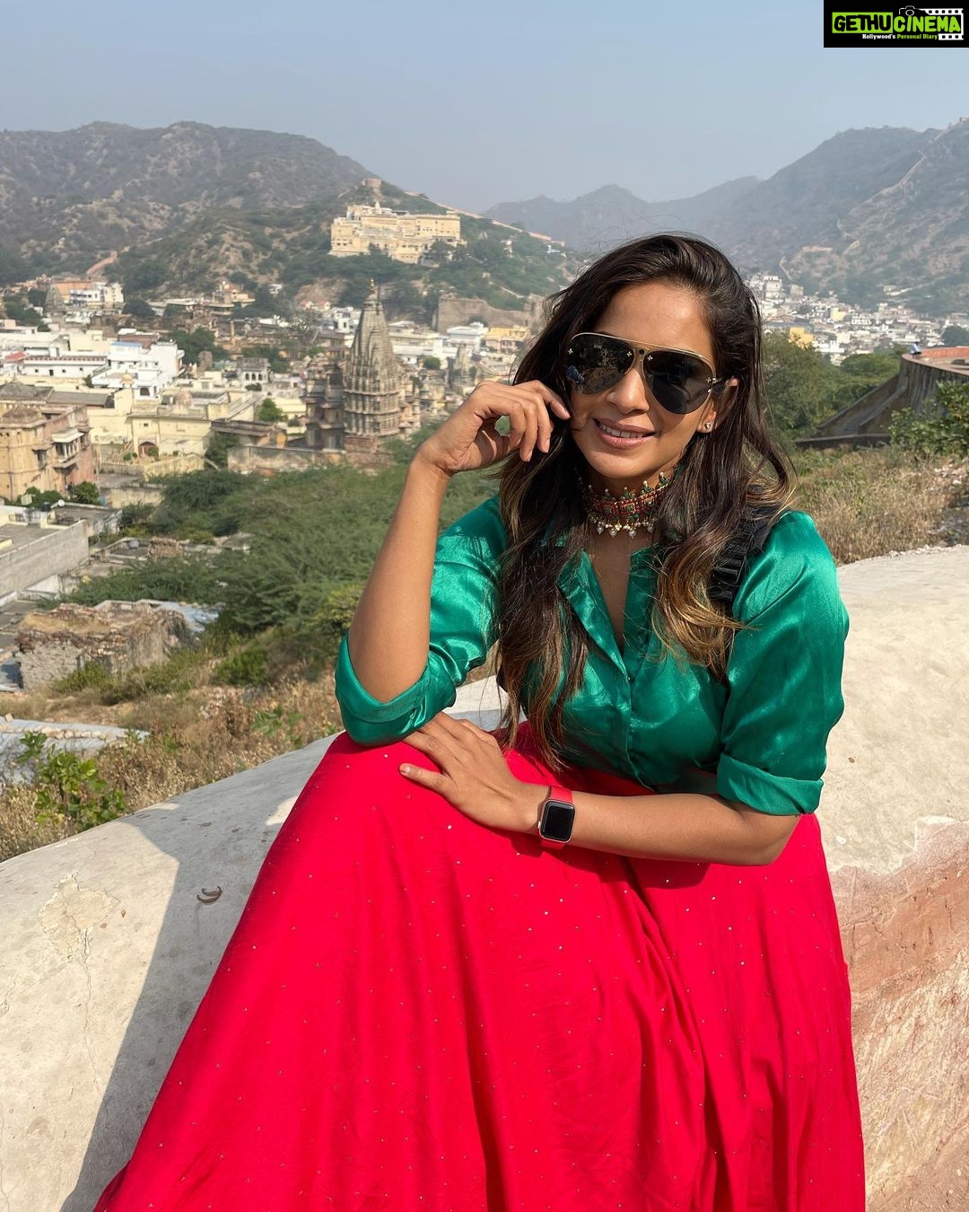 Samyuktha Shanmughanathan Instagram - Jaipur ♥️