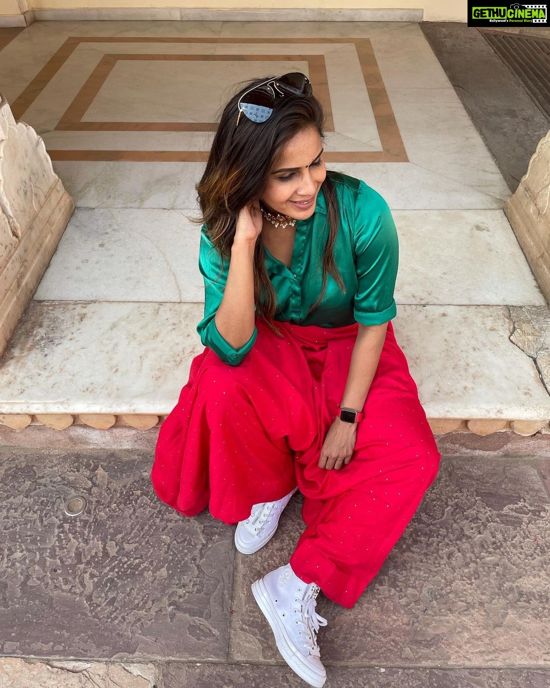 Samyuktha Shanmughanathan Instagram - Jaipur ♥️