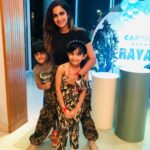 Samyuktha Shanmughanathan Instagram - Thank you for all ur love and wishes for Rayan ‘s 6th bday ! How time flies ! Can’t believe he’s gotten so big, scroll for few pics when he was so little🥰 Watch the video where I organize everything but forget the knife, and make the kiddies to sing again to buy time 😂😂 some epic moments. Thank you thank you thank you much for all the love, means sooo much to both of us ♥️