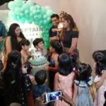 Samyuktha Shanmughanathan Instagram - Thank you for all ur love and wishes for Rayan ‘s 6th bday ! How time flies ! Can’t believe he’s gotten so big, scroll for few pics when he was so little🥰 Watch the video where I organize everything but forget the knife, and make the kiddies to sing again to buy time 😂😂 some epic moments. Thank you thank you thank you much for all the love, means sooo much to both of us ♥️