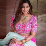 Samyuktha Shanmughanathan Instagram - Glow with the flow 💕💕 📸 @vividcapturesofficial Outfit @diademstore.in