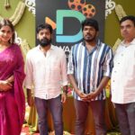 Samyuktha Shanmughanathan Instagram - #DwarkaProductions #Koduvaa Movie Kickstarted today with Pooja. Very happy to be playing female lead. Excited #samyuktha 🌟ing @Nitinsathyaa @samyuktha_shan Directed by @SureshSathaiah1 DOP @KarthikNallamu1 Music @dharankumar_c @dwarka_studios @EditorSabu @sureshkallery @AnbumohanR @teamaimpro