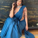 Samyuktha Shanmughanathan Instagram – iPhone clicks, no edits just some magical sunlight ♥️
@thestoryteller_india @vedya.hmua