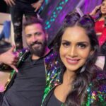Samyuktha Shanmughanathan Instagram – Glitter & Glide ✨