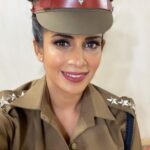 Samyuktha Shanmughanathan Instagram - If you are bad, I m your Dad 😂😂😂( mom technically) 😎😎😎 Playing ACP for an upcoming movie.. too much fun, makes up for not studying hard enough to get into IPS services 🤪