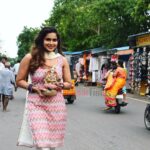 Samyuktha Shanmughanathan Instagram – Wishing you a very very Happy happy Vinayaka Chathurthi ♥️

📸 @praveentyagarajan