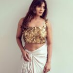 Samyuktha Shanmughanathan Instagram - 🍂🍂 @shilpavummiti @prakatwork @imthefashionfellow @motwanikiara