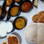 Sanam Shetty Instagram - Oru full meal parcel! 🍛🍚 Just had hot & yummy Chettinadu Non Veg thali from @sorgam_chennai Honest review: If you like super spicy, authentic Chettinadu flavours then you will love this. Spice level 🌶️🌶️🌶️🌶️ Not for the mid palate! Came with 1 chicken starter (dry roast), 15 side dishes - Chicken, Mutton, Fish curries, karuvadu thokku, Sambhar, kootu, Rasam, veg poriyal, cute coin parotta, atleast half kilo steamed rice, sweet, curd, papad for Rs 450/- Easily serves two. To improve: I wish they had atleast 3 starters. #sundayspecial #fullmeals #chettinadfood #samskitchen #foodreview