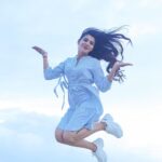 Sanchita Shetty Instagram - Fly high up in the sky 🦋 Photography captured by : @tales_by_a 📸📸 @aaronprince_photography Makeup-hairstyle : @makeup_by_jayanthi #peace #joy #love #one #small #step #can #change #your #life #streetstyle #sunset #keepsmiling #sanchita #sanchitashetty #spreadlovepositivity ❤️
