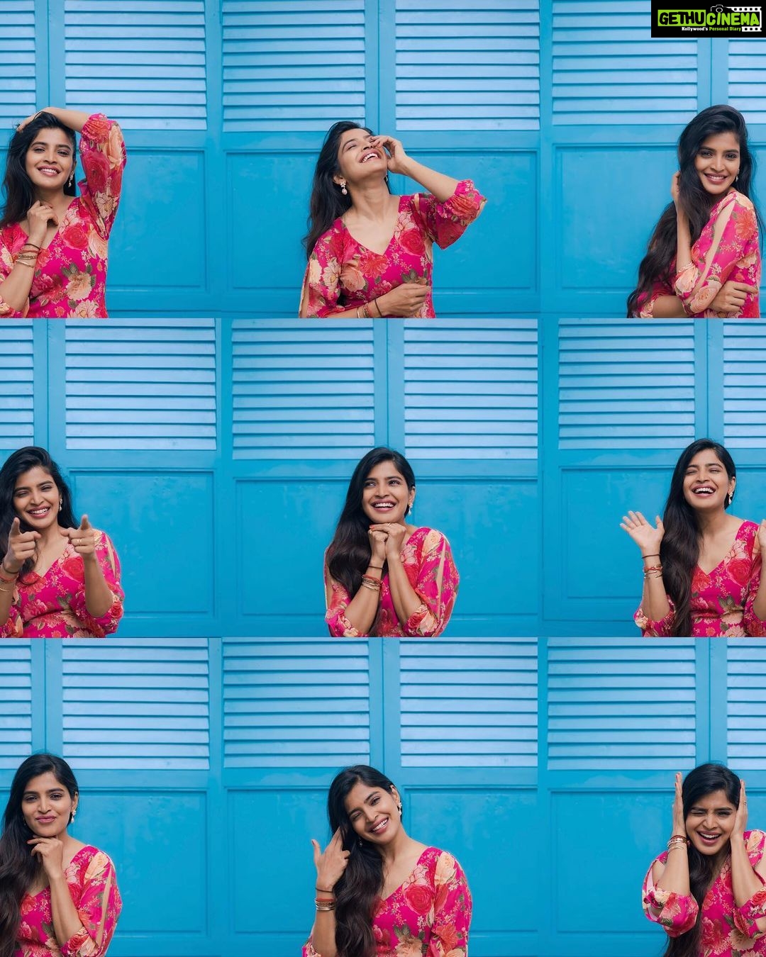 Sanchita Shetty Instagram - π Photography captured by : @aaronprince_photography Makeup-hairstyle : @makeup_by_jayanthi Cloths : @shringaarclothing #sanchitaquotes #life #peace #joy #love #keepsmiling #flower #flowers #pinkdress #pink #pinkcolor #pinkpinkpink #sanchita #sanchitashetty #spreadlovepositivity β€οΈ