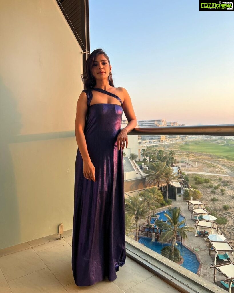 Sanchita Shetty Instagram - Throwback 💜 Photography : @officialmuhammedadil Costume designed by : : @slayofficialstudio @simarvinodh Makeup Hair : @anamica_hmua Event : @iifa #sanchita #sanchitashetty #spreadlovepositivity ❤