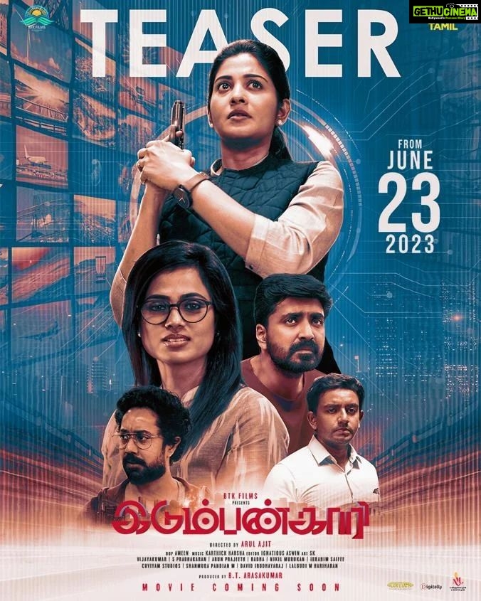 Sandra Amy Instagram - Teaser from june 23rd A new warrior is born 🗡️ #Idumbankaari Teaser from June 23, 2023⚡ An @arul.ajit directorial #IdumbankaariTeaser #BTKFilms @bt_arasakumar @sshivadaoffcl @actress_ramyapandian @karthick_harsha_music_composer @anupamakumarone @manobalamahadevan #Vikyte #Raakesh @ignatiousaswin @sharanyalouis @tipstamilofficial @onlynikil @digitallynow