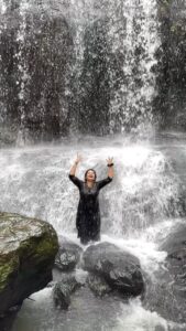 Sandra Thomas Instagram - You are magical 🫶

#selflove #waterfalls #ecstacticdance #beauty #nature #loveyourself #kerala #tourism #forest #treesandplants #self #selfawareness #magic #naturelovers