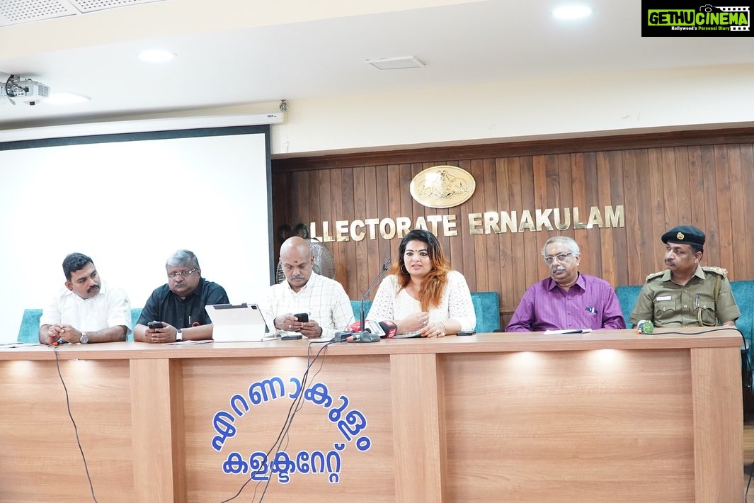 Sandra Thomas Instagram - Happy to be the part of Press meet for road safety awareness organised by @mvd_kerala @sreejithips @keralaroadsafetymission and #firstaid #roadsafety #safety #safetyfirst #drivesafe #road #car #drive #driving #cars #safedriving #accident #dashcam #staysafe #accident #traffic #safetytips #dashcams #roadsafetyzeroaccident #roadtrip #roadsafetyweek #roadsafetyawareness #kerala #india #awareness #roadsafetycampaign #aicamera #auto #trafficrules Collectrate