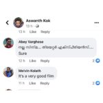 Sandra Thomas Instagram - സിനിമ കണ്ട് സത്യസന്ധമായ അഭിപ്രായം അറിയിച്ചവർക്ക് നന്ദി 😊🙏🏼 #gratitude #review