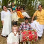 Sandra Thomas Instagram - Onakkali 2023 Costume : @the_drape_studio #onam #kerala #onamcelebration #keralagram #onamspecial #happyonam #india #malayali #childhoodunplugged #keralasaree #keralatourism #mallu #villagevibes #malayalam #supernaturalfamily #keralafood #keralagodsowncountry #onamsaree #festival #nature #saree #onamfestival #instagood #onamvibes #traditional #thankakolusu #onlineshopping #keralam #fashion #keralaattraction