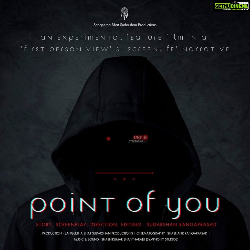 Sangeetha Bhat Instagram - Hey Everyone, Just wanted to share the poster of an experimental feature film @sudarshan_rangaprasad wrote, directed and edited. ‘Point Of You’ It all started before the acting opportunity of Tandav in Bhagyalakshmi materialised. My team and @sudarshan_rangaprasad , were all geared up to go on floors with a feature film. But when the production house backed out last minute, I was all dejected. Without an investor, it’s impossible to make a film. …really? Well, @sudarshan_rangaprasad decided to make one on a super duper hyper low budget, with just the resources we had and a group of friends. The only goal was to convert an idea into a film with all the limitations. @sudarshan_rangaprasad has tried to narrate a story combining two unique formats - a ‘first person view’ and ‘screenlife’. The film is a mix of Kannada and English, comes with English subtitles. Now, the movie is ready, and @sudarshan_rangaprasad is currently engaged in discussions with several distributors. If someone picks it, well and good. Else, will release it on Youtube soon! Stay tuned… Looking forward to your support! Thanks for being a part of this - @sangeetha_bhat @shankedelic_ @shashikumarshantharaju @sri790 @missramjam @nitssi27 @preetam.satish @_rohhith @subhashnairy @tirumalesh_v_director_kfi @nazarabulhassain Bangalore, India