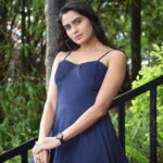 Sangeetha Bhat Instagram - "If you can stay positive in a negative situation, you win." #sangeethabhat #sangeethabhatsudarshan #actresslife #bluegown #photographyinnature #natureschild #naturelover #coorg #4thofjulyphotoshoot Bangalore, India