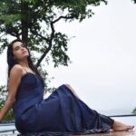 Sangeetha Bhat Instagram – “Let the rain kiss you. Let the rain beat upon your head with silver liquid drops. Let the rain sing you a lullaby.”
#sangeethabhat #sangeethabhatsudarshan #monsoonbaby #rainyjuly4th #bluegown #infinitypool #naturelover #natureschild #actress #coorg #gratitude Porcupine Castle Resort, Coorg