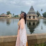 Sanjana Singh Instagram - Karaikudi is a charming city located in the Sivaganga district of Tamil Nadu, India. It's renowned for its rich cultural heritage, stunning temples, and unique architecture. Karaikudi is often referred to as the "City of Chettinad" due to its association with the influential Chettiar community. At shooting ❤️