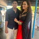 Sanjana Singh Instagram - Shooting for my upcoming Tamil film is taking place in Karaikudi.❤️ #karaikudi @rahulregi20